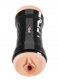 Двусторонний мастурбатор в колбе Super Flip-A-Pussy Over - Pipedream - в Майкопе купить с доставкой