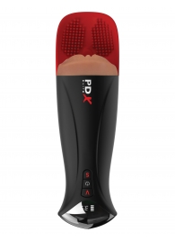 Мастурбатор-вагина в колбе с вибрацией Fuck-O-Matic Pro XL - Pipedream - в Майкопе купить с доставкой