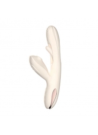 Хай-тек вибратор с таппингом и вакуумом Angela - 21,8 см. - BeYourLover