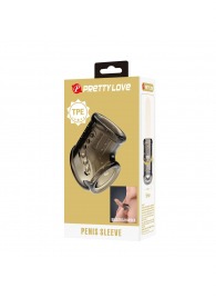 Дымчатая насадка на пенис и мошонку - Baile - в Майкопе купить с доставкой