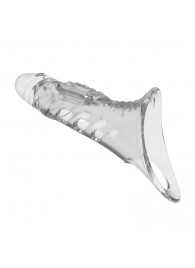 Прозрачная насадка на пенис - 22 см. - Baile - в Майкопе купить с доставкой