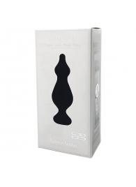 Черная анальная втулка Amuse L - 13,8 см. - Adrien Lastic