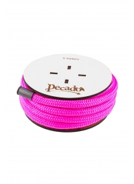 Розовая веревка для шибари на катушке - 5 м. - Pecado - купить с доставкой в Майкопе