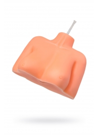 Оранжевая сувенирная свеча «Женский силуэт» - Pecado - купить с доставкой в Майкопе