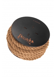 Джутовая веревка для шибари на катушке - 5 м. - Pecado - купить с доставкой в Майкопе