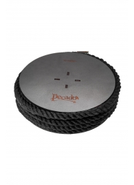 Черная веревка для шибари на катушке - 10 м. - Pecado - купить с доставкой в Майкопе