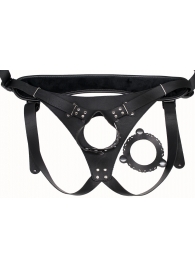 Пояс Hard Brutal для больших насадок - LOVETOY (А-Полимер) - купить с доставкой в Майкопе