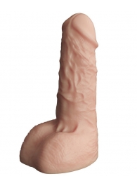 Телесный фаллоудлинитель с мошонкой Cock Next - 17 см. - LOVETOY (А-Полимер) - в Майкопе купить с доставкой