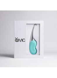 Бирюзовый клиторальный вибростимулятор Youvic - Youvic