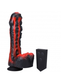 Черно-красная мини-машина на присоске Tendril Thruster - 21,6 см. - Doc Johnson - купить с доставкой в Майкопе