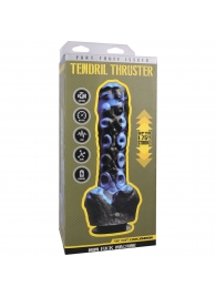 Черно-синяя мини-машина на присоске Tendril Thruster - 21,6 см. - Doc Johnson - купить с доставкой в Майкопе