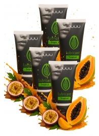 Набор из 5 съедобных лубрикантов JUJU со вкусом тропических фруктов - JuJu - купить с доставкой в Майкопе