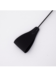 Стек с широким черным кожаным наконечником и металлической ручкой - 67 см. - Crazy Handmade - купить с доставкой в Майкопе