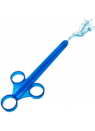 Синий шприц для введения лубриканта XL Lubricant Launcher - XR Brands - купить с доставкой в Майкопе