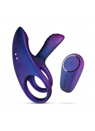 Фиолетовое эрекционное виброкольцо с клиторальной подушечкой Infinity Ignite - ONE DC B.V. - в Майкопе купить с доставкой