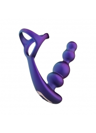 Фиолетовое эрекционное виброкольцо с анальной ёлочкой Stellar Force - ONE DC B.V. - в Майкопе купить с доставкой