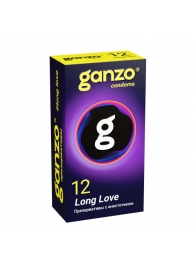 Презервативы с анестетиком для продления удовольствия Ganzo Long Love - 12 шт. - Ganzo - купить с доставкой в Майкопе