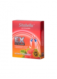 Стимулирующая насадка Sitabella Extender  Клубника - Sitabella - купить с доставкой в Майкопе