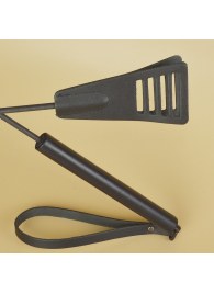 Черный кожаный стек «Сириус» - 60 см. - Sitabella - купить с доставкой в Майкопе