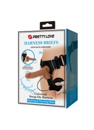 Женский страпон с вибрацией и эффектом эякуляции Oher - Baile - купить с доставкой в Майкопе