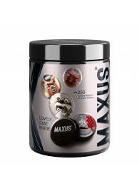 Черные утолщенные презервативы MAXUS Extra Strong с железным кейсом - 15 шт. - Maxus - купить с доставкой в Майкопе