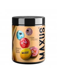 Точечные презервативы MAXUS 2000 Amazing Dots с железным кейсом - 15 шт. - Maxus - купить с доставкой в Майкопе