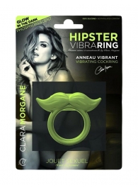 Люминесцентное эрекционное виброкольцо Hipster - Clara Morgane - в Майкопе купить с доставкой