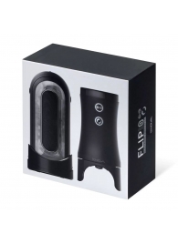 Набор Tenga Flip Zero Electronic Vibrotation: мастурбатор с вибрацией и устройство вращения - Tenga - в Майкопе купить с доставкой