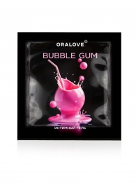Саше съедобной оральной смазки OraLove с ароматом бабл-гам - 3 гр. - Биоритм - купить с доставкой в Майкопе