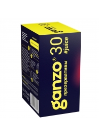 Ароматизированные презервативы Ganzo Juice - 30 шт. - Ganzo - купить с доставкой в Майкопе