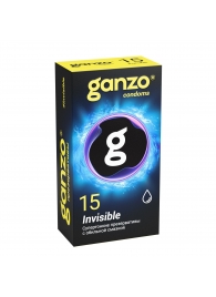 Супертонкие презервативы Ganzo Invisible - 15 шт. - Ganzo - купить с доставкой в Майкопе
