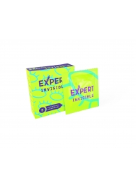 Ультратонкие презервативы Expert Invisible - 3 шт. - Expert - купить с доставкой в Майкопе