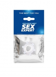 Стимулирующая насадка на пенис с несколькими видами рельефа - Sex Expert - в Майкопе купить с доставкой