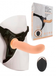 Женский вибрострапон со съемной насадкой и пультом ДУ - Erokay - купить с доставкой в Майкопе