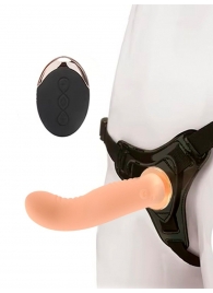 Женский вибрострапон со съемной насадкой и пультом ДУ - Erokay - купить с доставкой в Майкопе