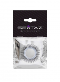 Круглое эрекционное кольцо с «ресничками» - Sextaz - в Майкопе купить с доставкой
