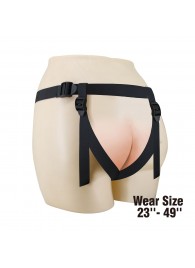Черные трусики харнесс с платформой Caludio I - Baile - купить с доставкой в Майкопе