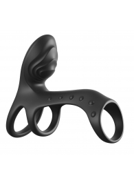 Черная насадка на пенис Ultimate Couples Cage Pro - Pipedream - в Майкопе купить с доставкой