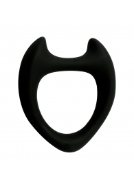 Черное эрекционное кольцо с рожками Wooomy Toro M - Adrien Lastic - в Майкопе купить с доставкой