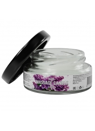 Массажная свеча «Сирень» - 50 мл. - SGAN - купить с доставкой в Майкопе