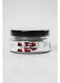 Массажная свеча «Спелая вишня» - 50 мл. - SGAN - купить с доставкой в Майкопе