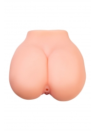 Реалистичный мастурбатор в форме попки с 2 любовными входами - No Name - в Майкопе купить с доставкой