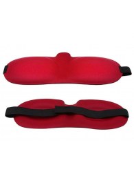 Красная глухая маска на резинке - Sitabella - купить с доставкой в Майкопе