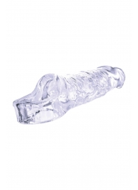 Прозрачная насадка-удлинитель Length Enhancer с подхватом - 16 см. - NMC - в Майкопе купить с доставкой