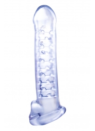 Прозрачная насадка-удлинитель Stretchy Touch - 18 см. - NMC - в Майкопе купить с доставкой