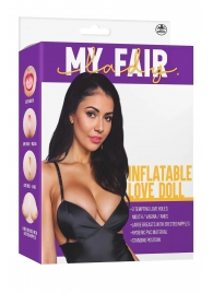 Телесная надувная секс-кукла с 3 любовными отверстиями - NMC - в Майкопе купить с доставкой