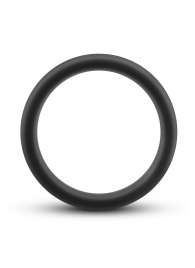 Черное эрекционное кольцо Silicone Go Pro Cock Ring - Blush Novelties - в Майкопе купить с доставкой