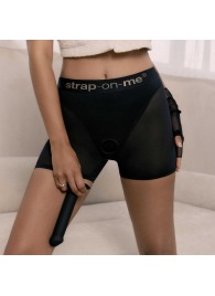 Трусики-шорты для фиксации насадок Strap-on-me Harness Lingerie Halo - size M - Strap-on-me - купить с доставкой в Майкопе