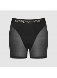 Трусики-шорты для фиксации насадок Strap-on-me Harness Lingerie Halo - size XL - Strap-on-me - купить с доставкой в Майкопе