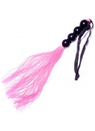 Розовая силиконовая плеть - 35,5 см. - Boys of Toys - купить с доставкой в Майкопе